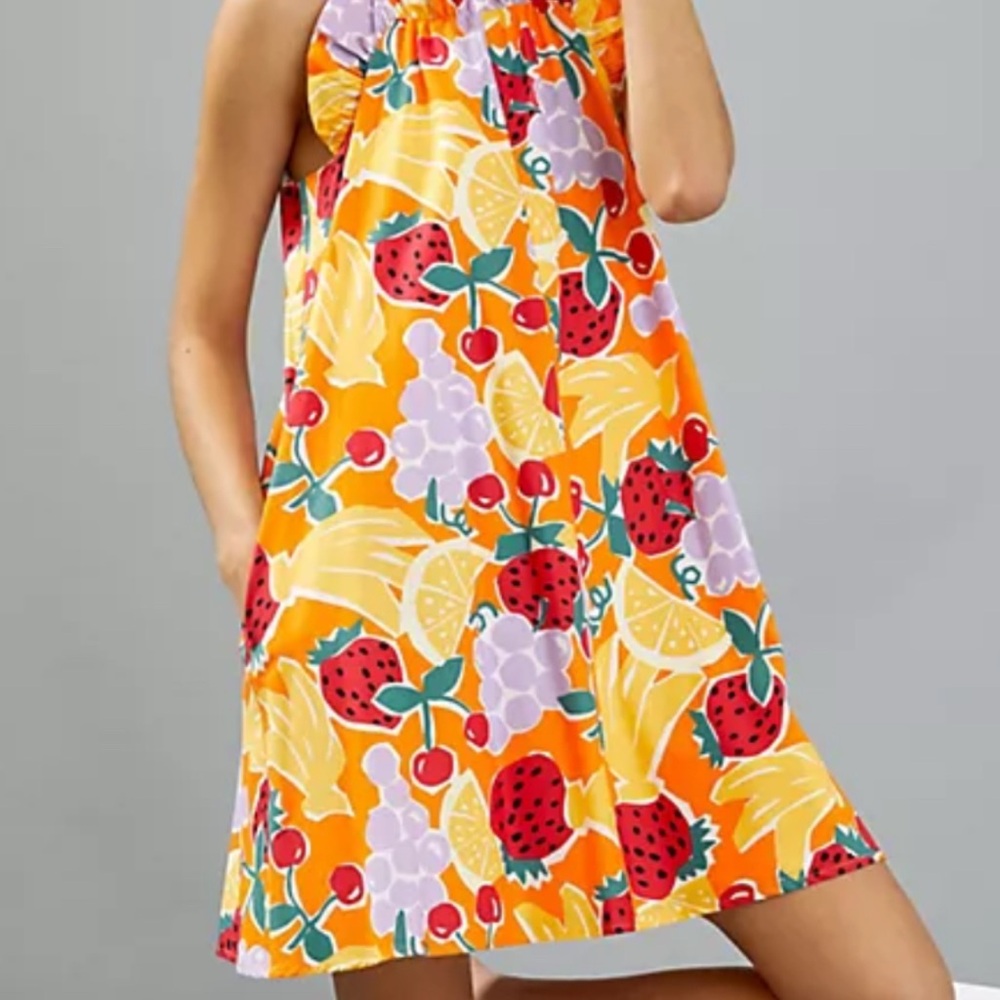 Corey Lynn Calter Tutti Fruiti tunic dress
Purchased at Anthropologie